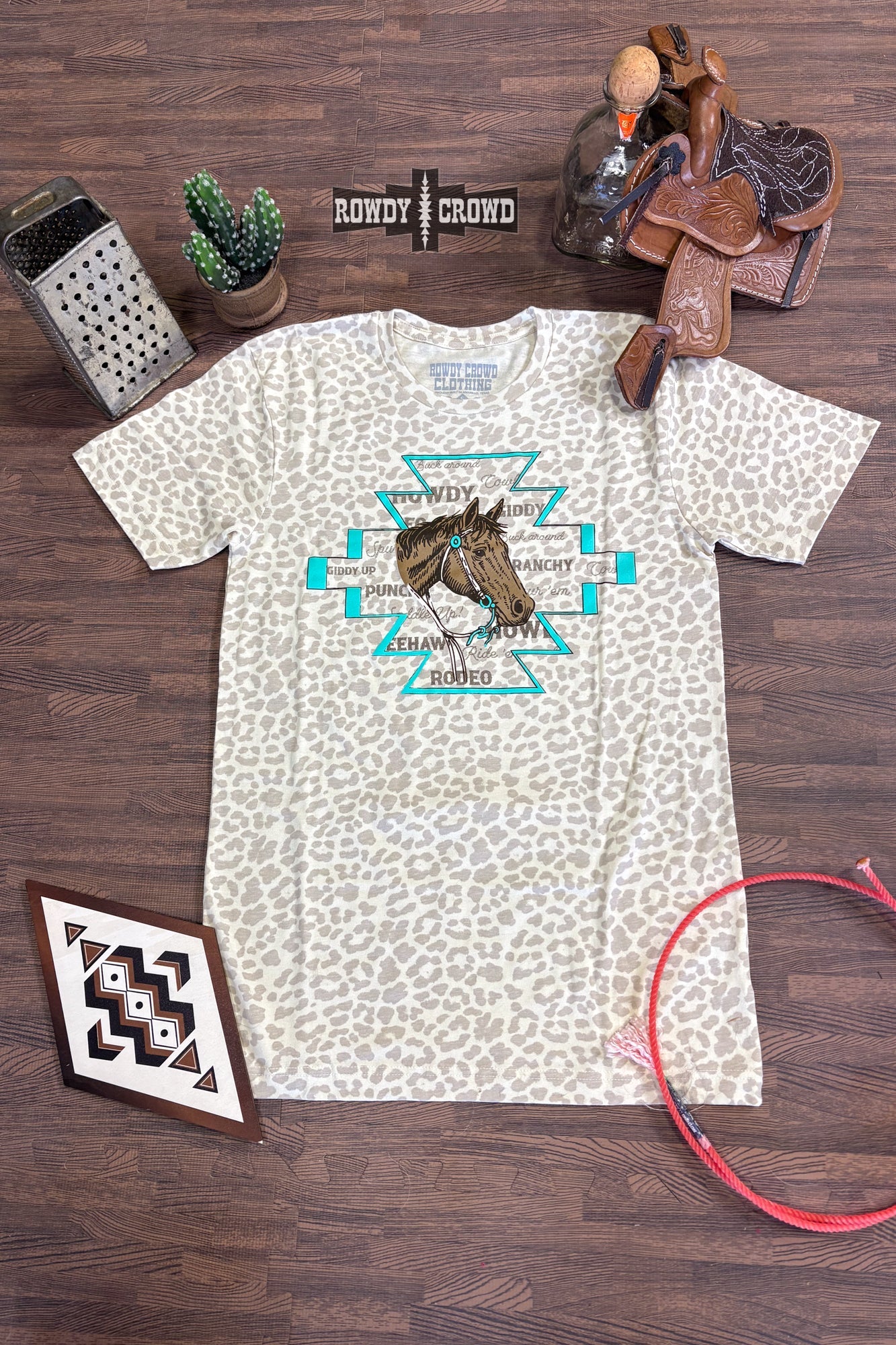 DS Horsin' Around Tee by Rowdy Crowd Clothing - product image 5