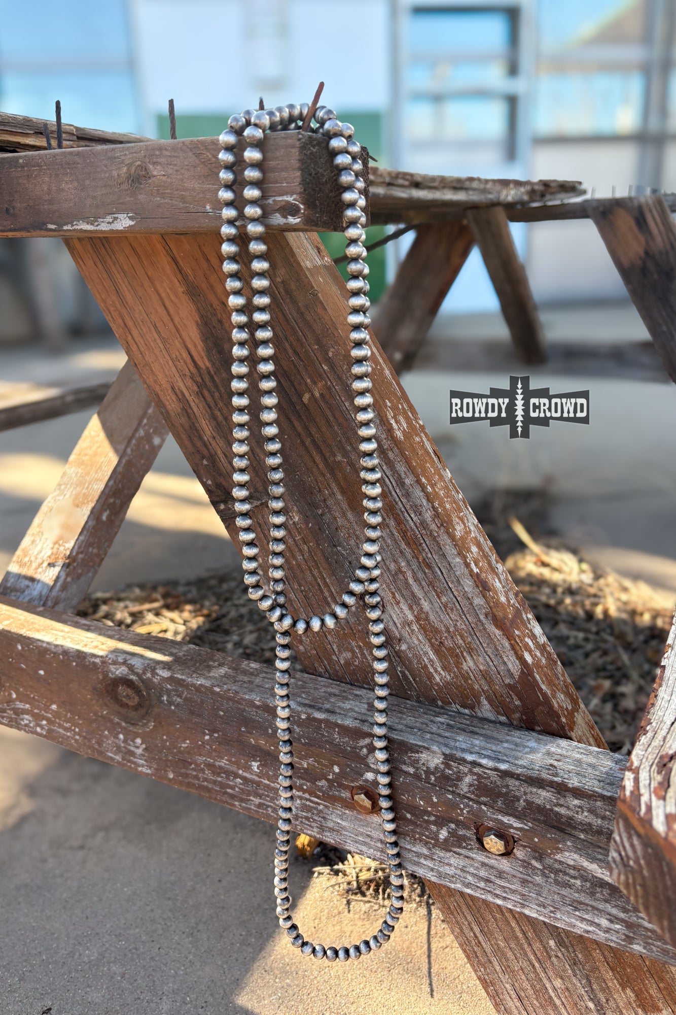 DS Buckaroo Pearl Necklace by Rowdy Crowd Clothing