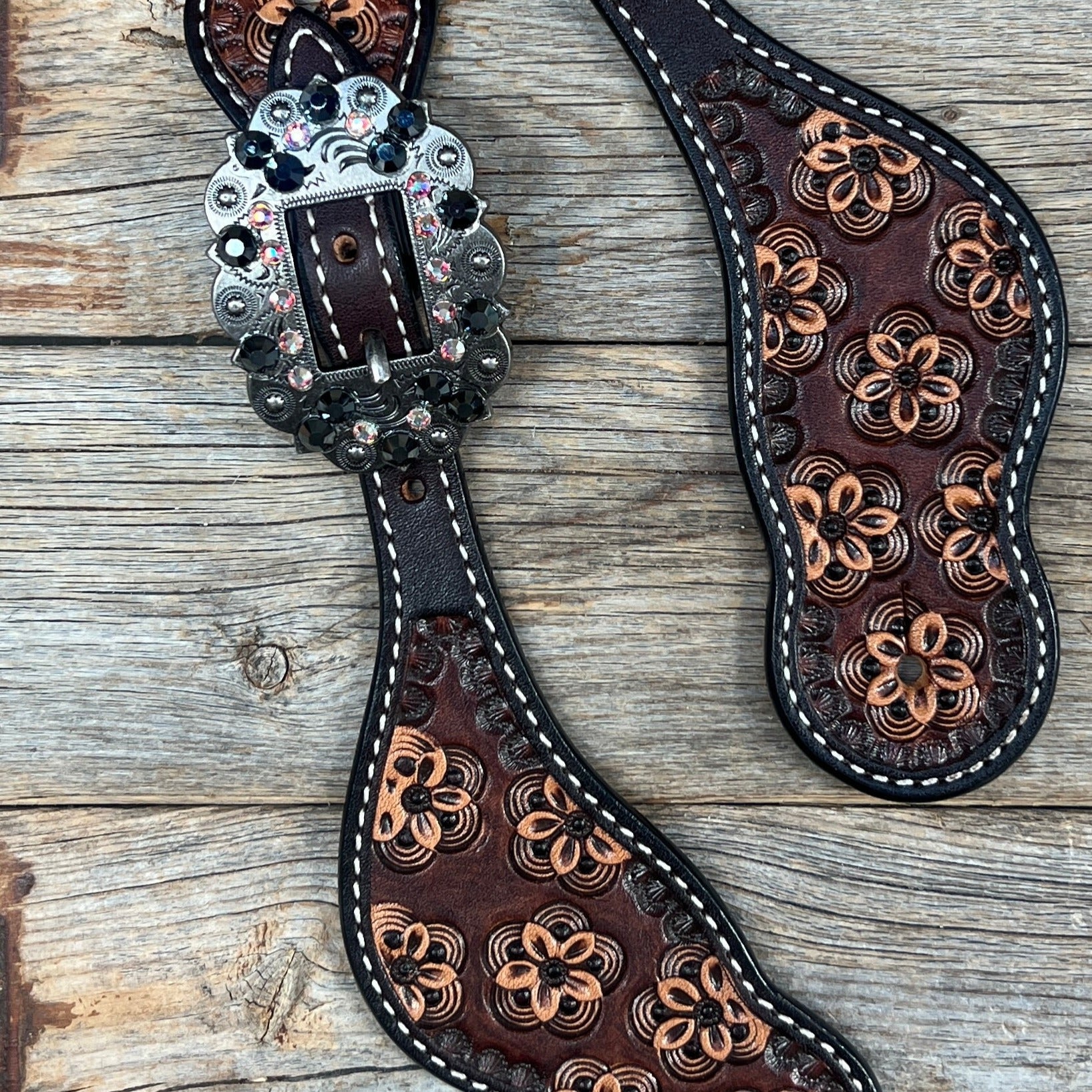 Flower Power Jet, AB Spur Straps #SS130 — view 2