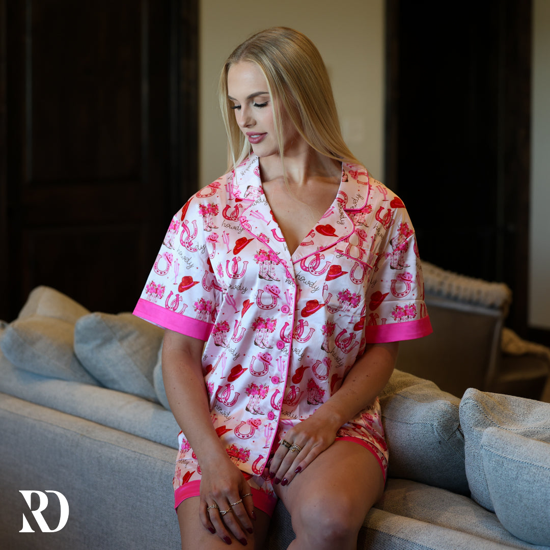 Howdy Cowgirl | Pj Set — view 2