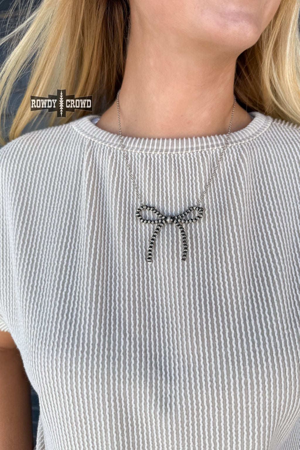 DS Cowgirl Pearls Necklace by Rowdy Crowd Clothing
