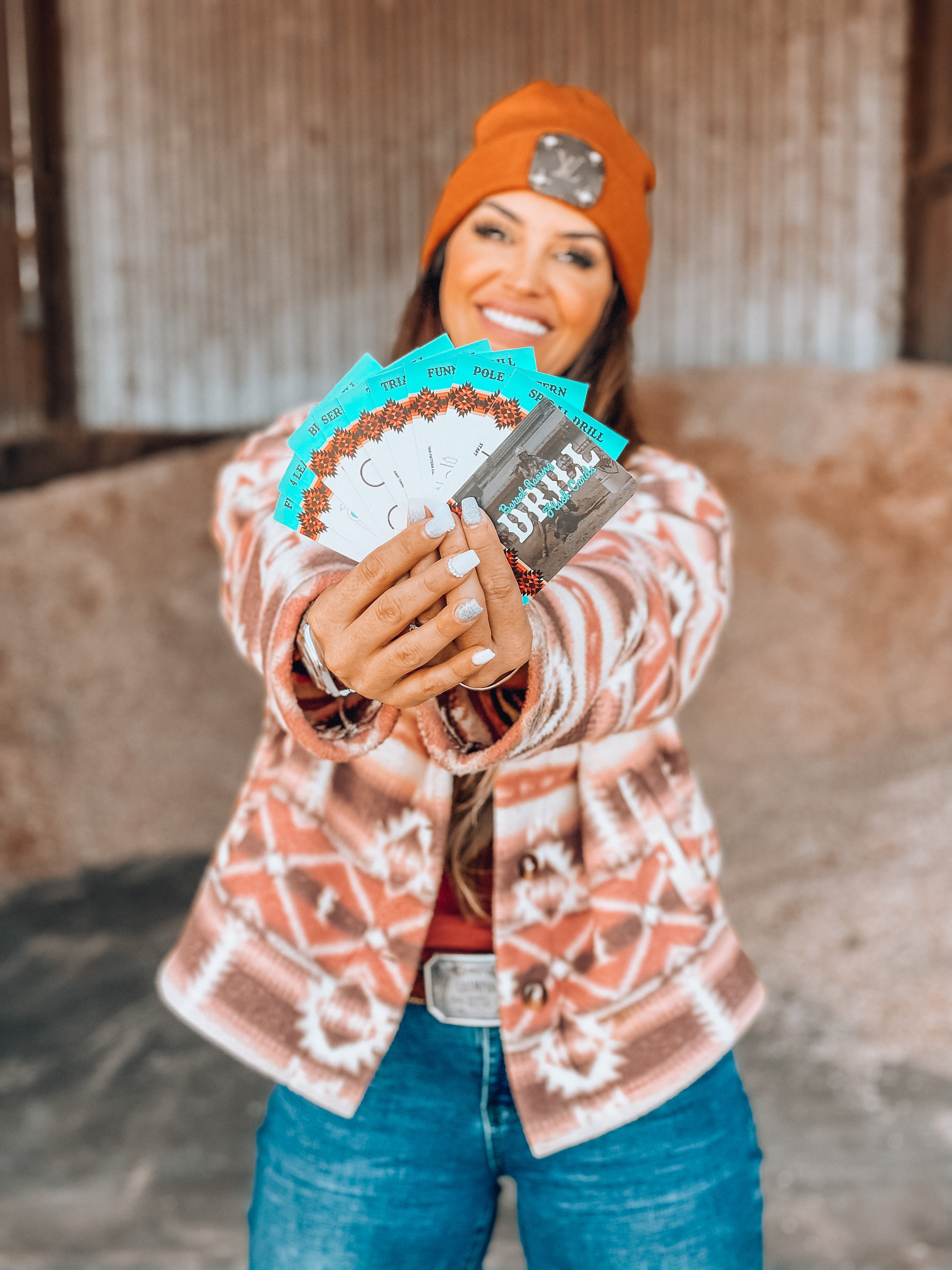 Barrel Racing Drill Cards