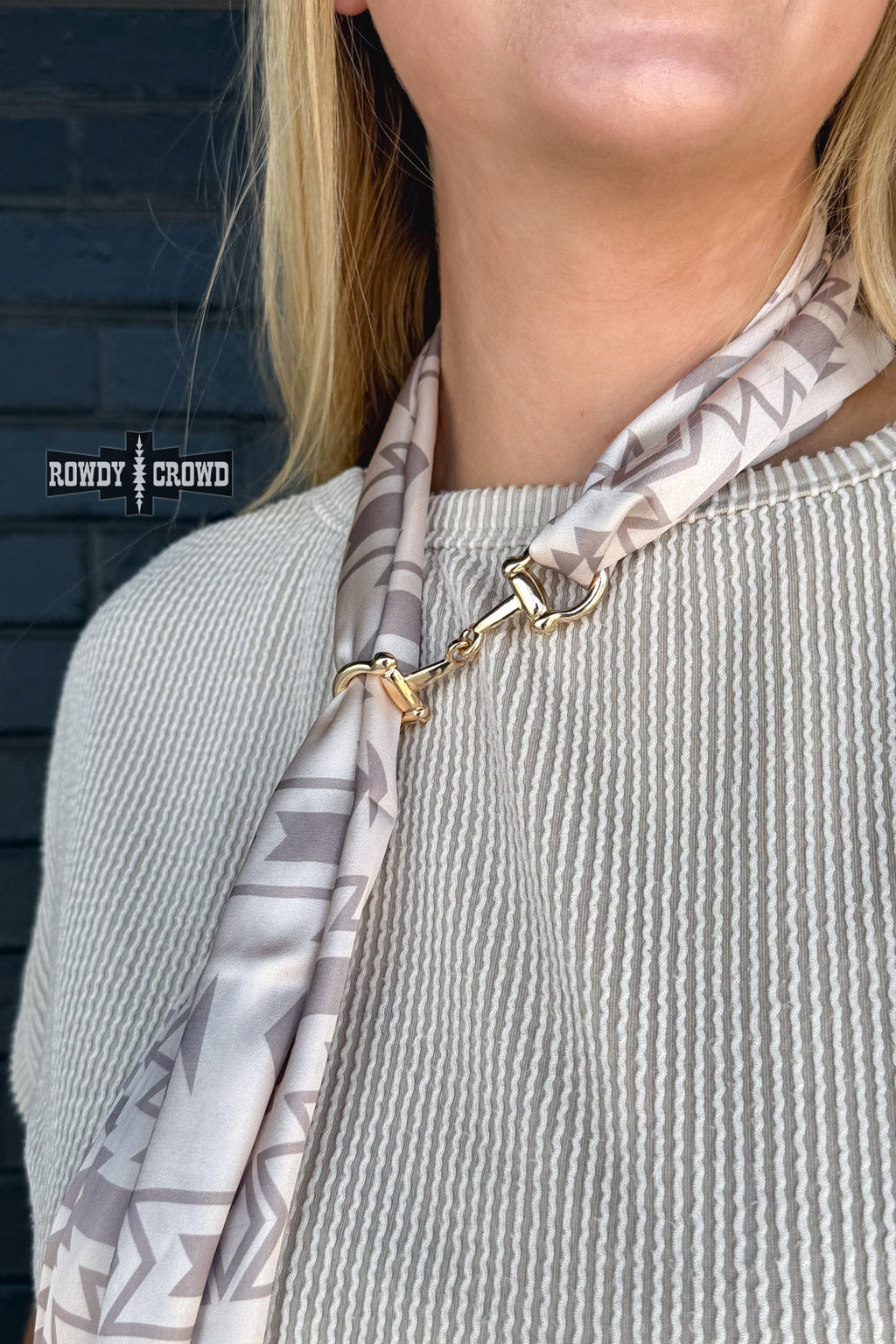 DS Snazzy Snaffle Scarf Slide by Rowdy Crowd Clothing - product image 7
