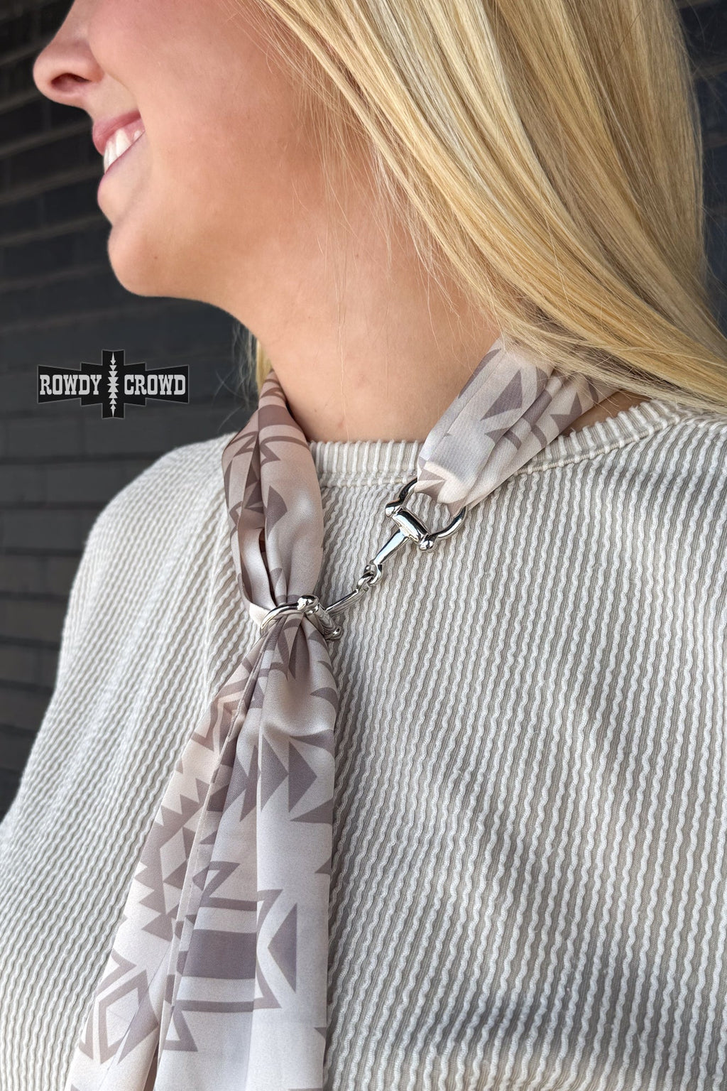 DS Snazzy Snaffle Scarf Slide by Rowdy Crowd Clothing - product image 2