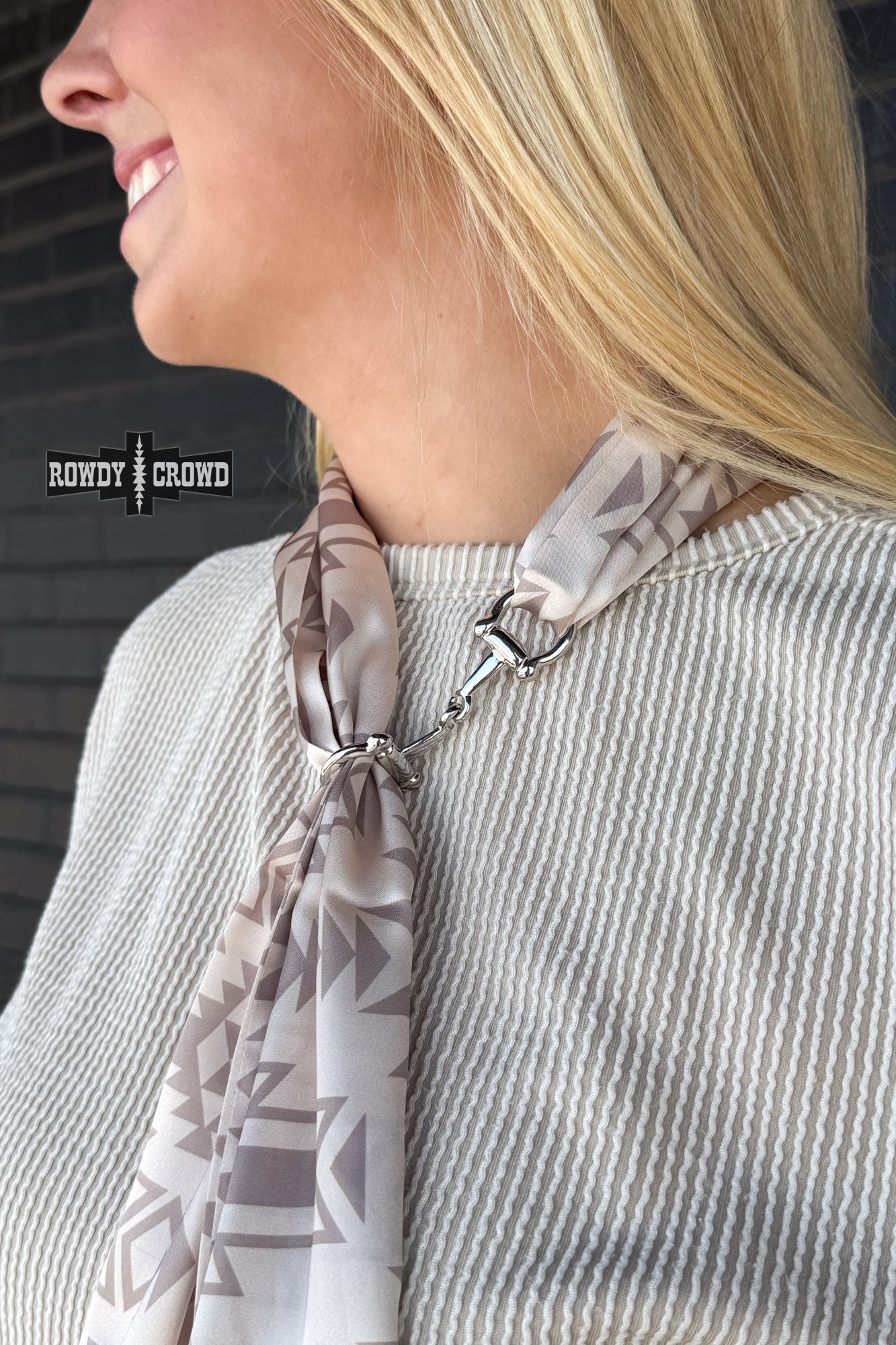 DS Snazzy Snaffle Scarf Slide by Rowdy Crowd Clothing - product image 2