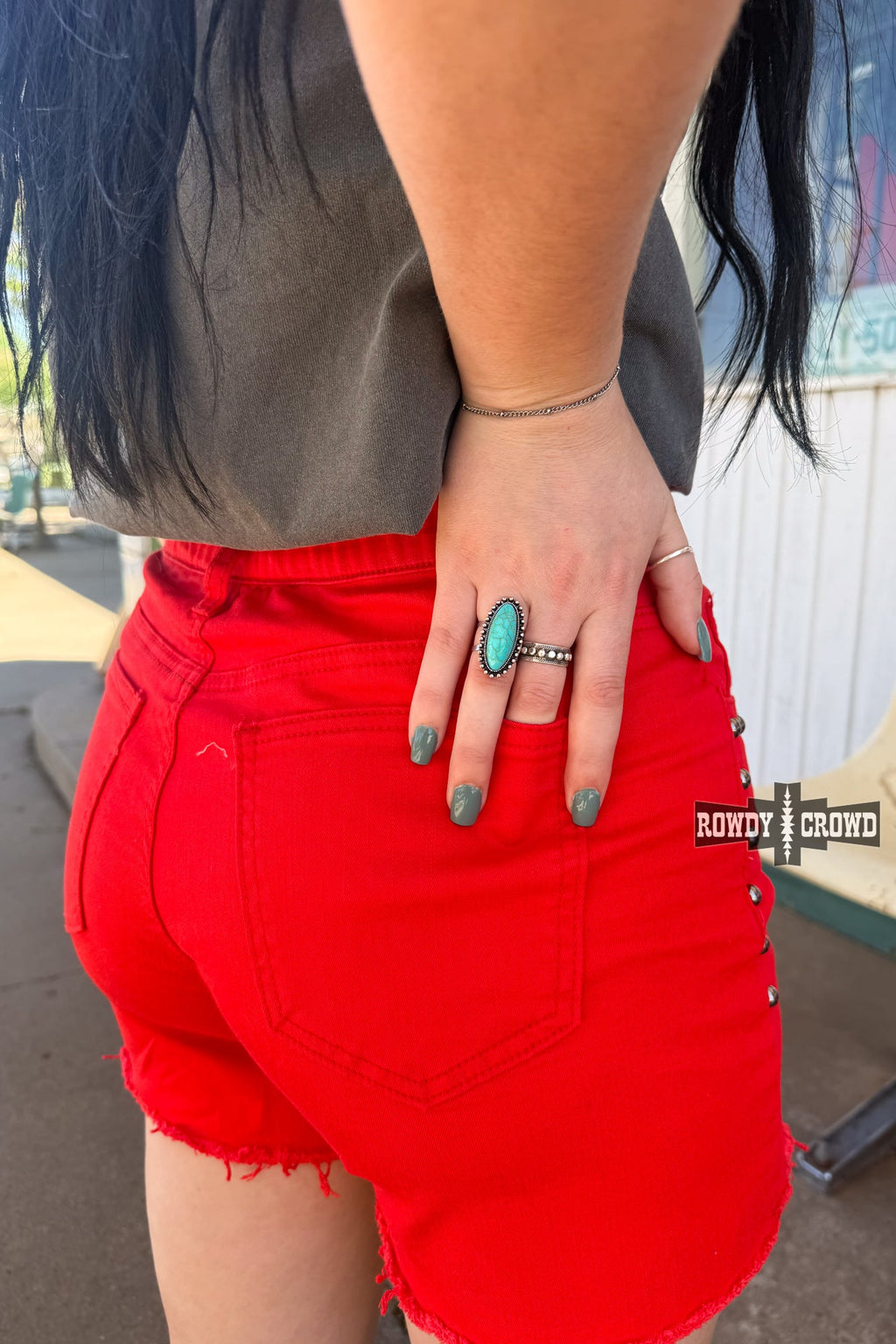 DS Cowtown Scarf Slide/ Ring by Rowdy Crowd Clothing