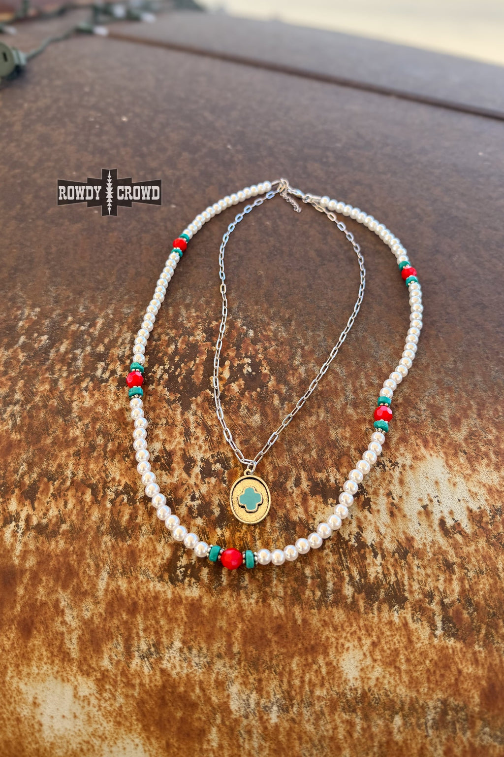 DS Freedom Ring Necklace by Rowdy Crowd Clothing - product image 2