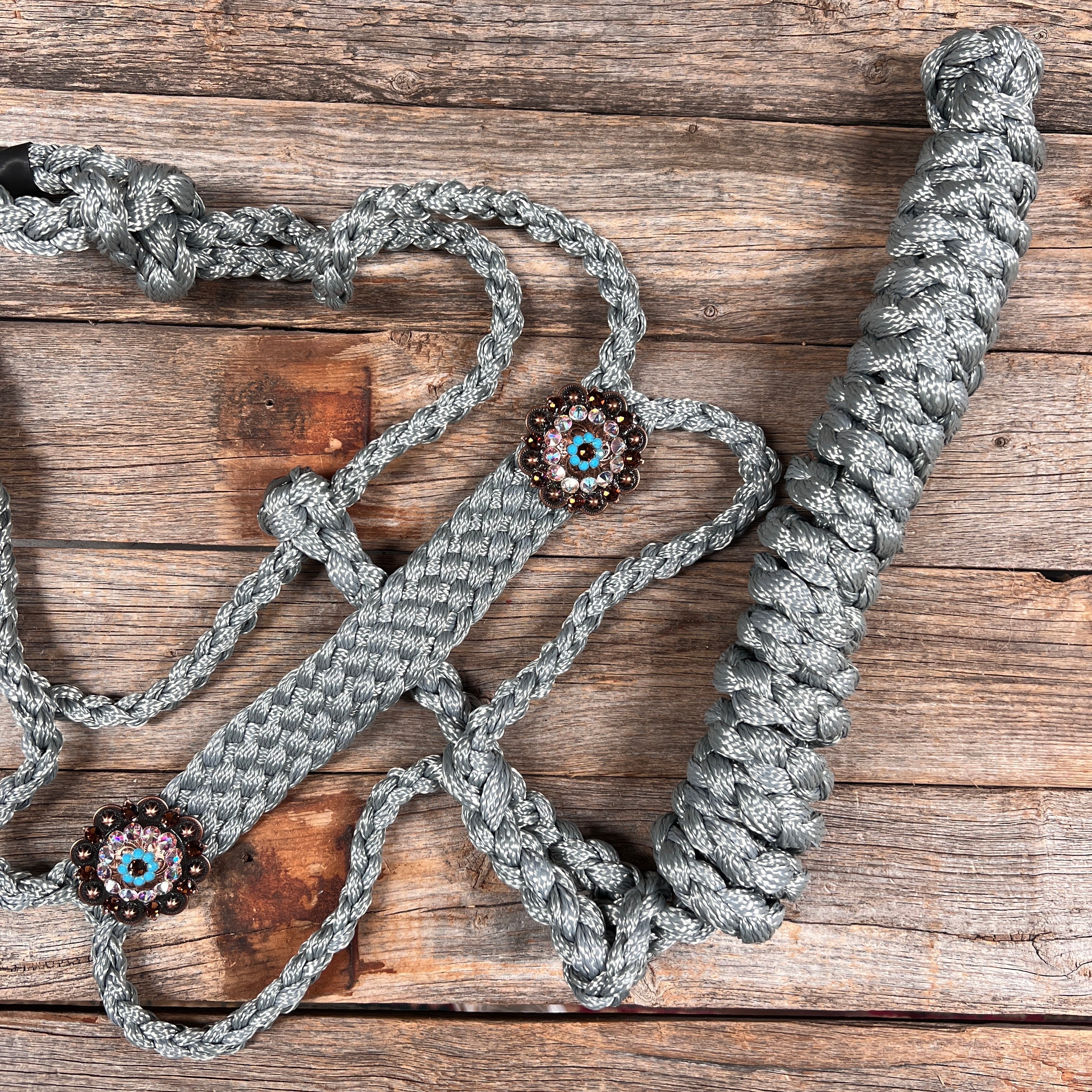 Grey Mule Tape Halter - #MT114