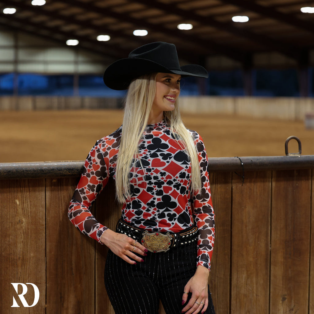 Gambler Mesh Layering Top — view 3