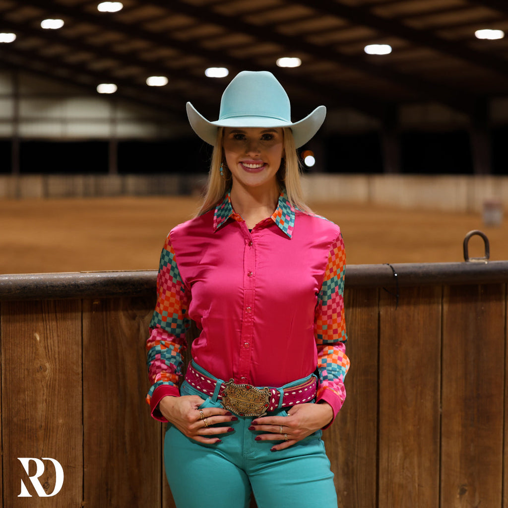 Diego Satin Performance Rodeo Shirt