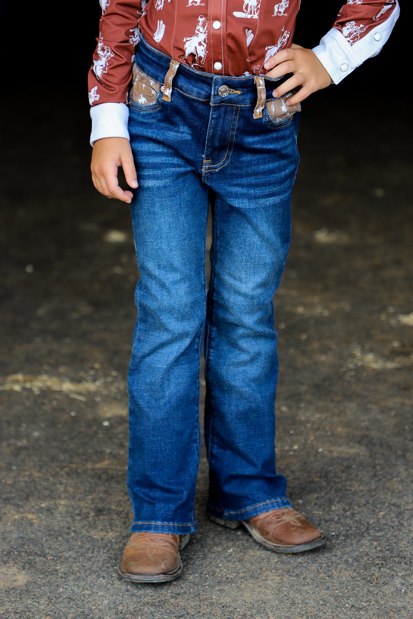 *youth* Buckaroo Bootcut Denim Jeans — view 2
