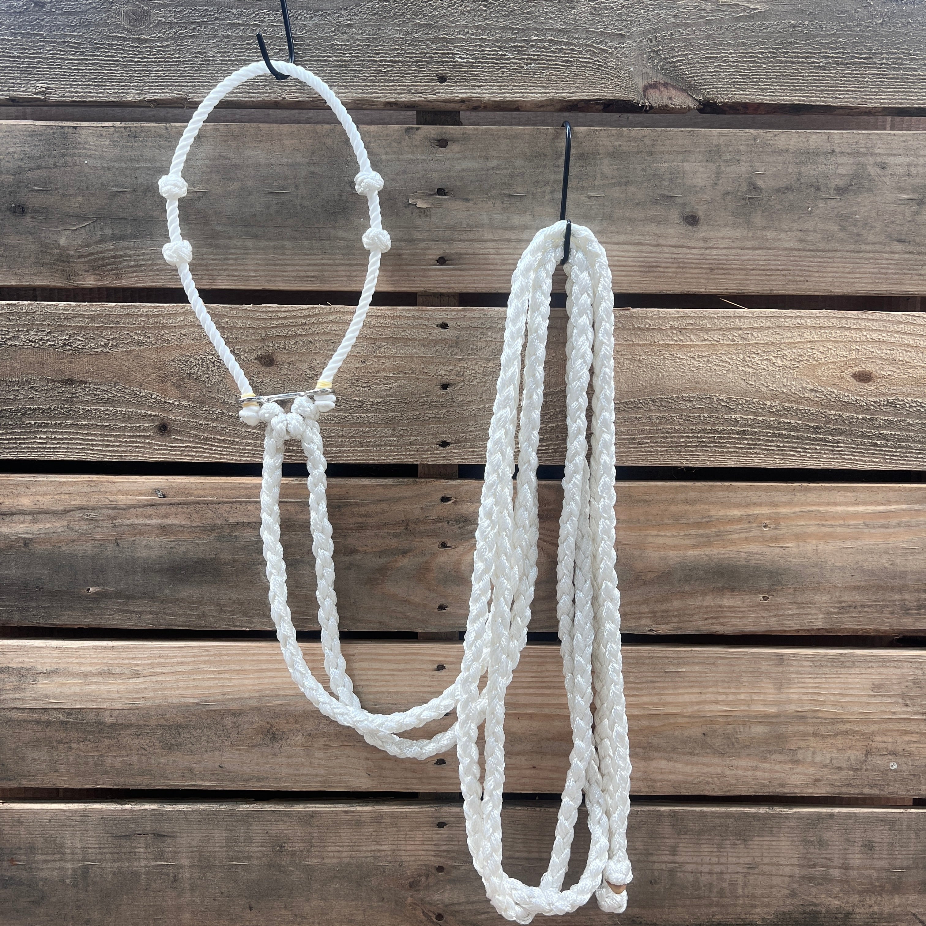Lariat Hackamore and Double Reins - Assorted Colors — view 2