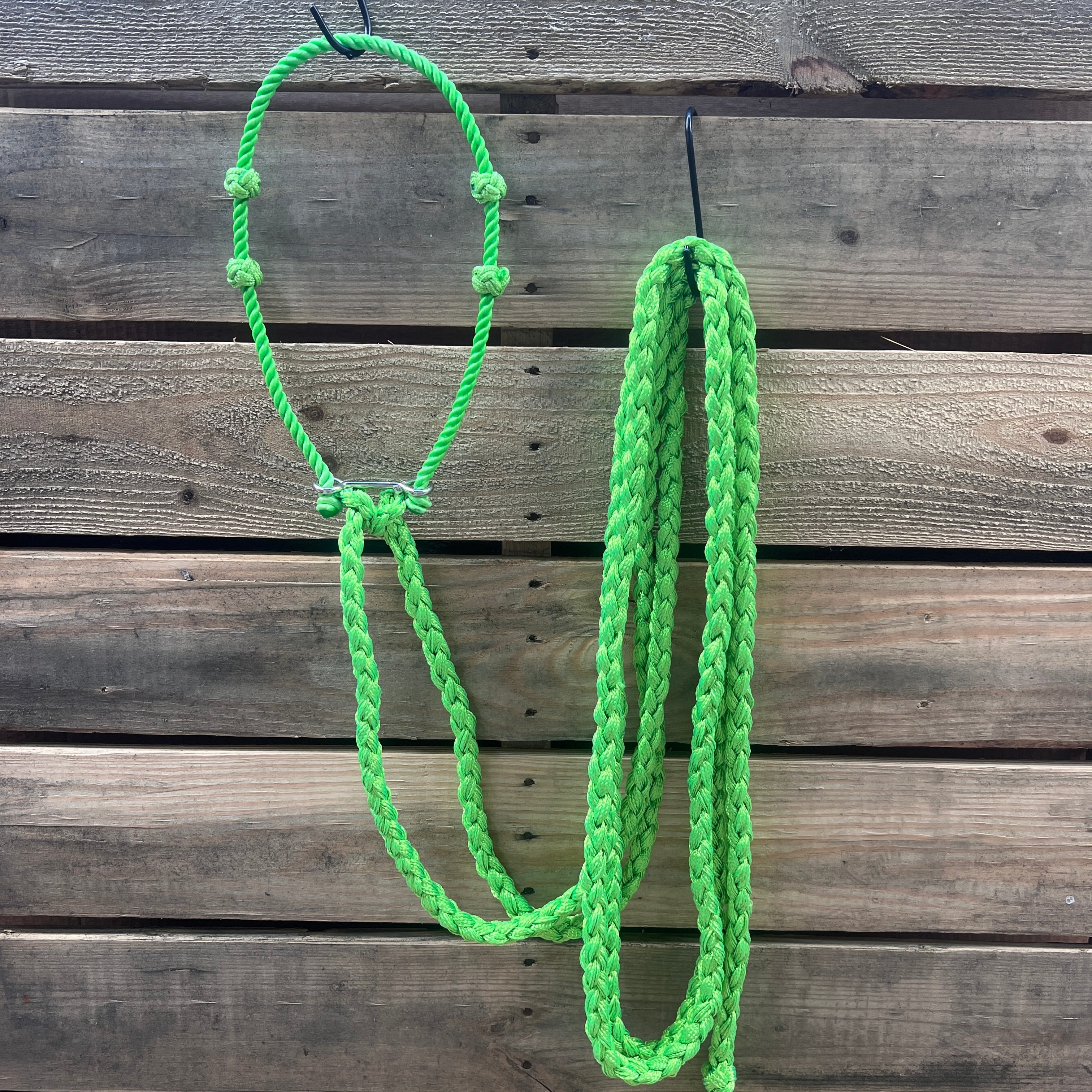 Lariat Hackamore and Double Reins - Assorted Colors — view 3