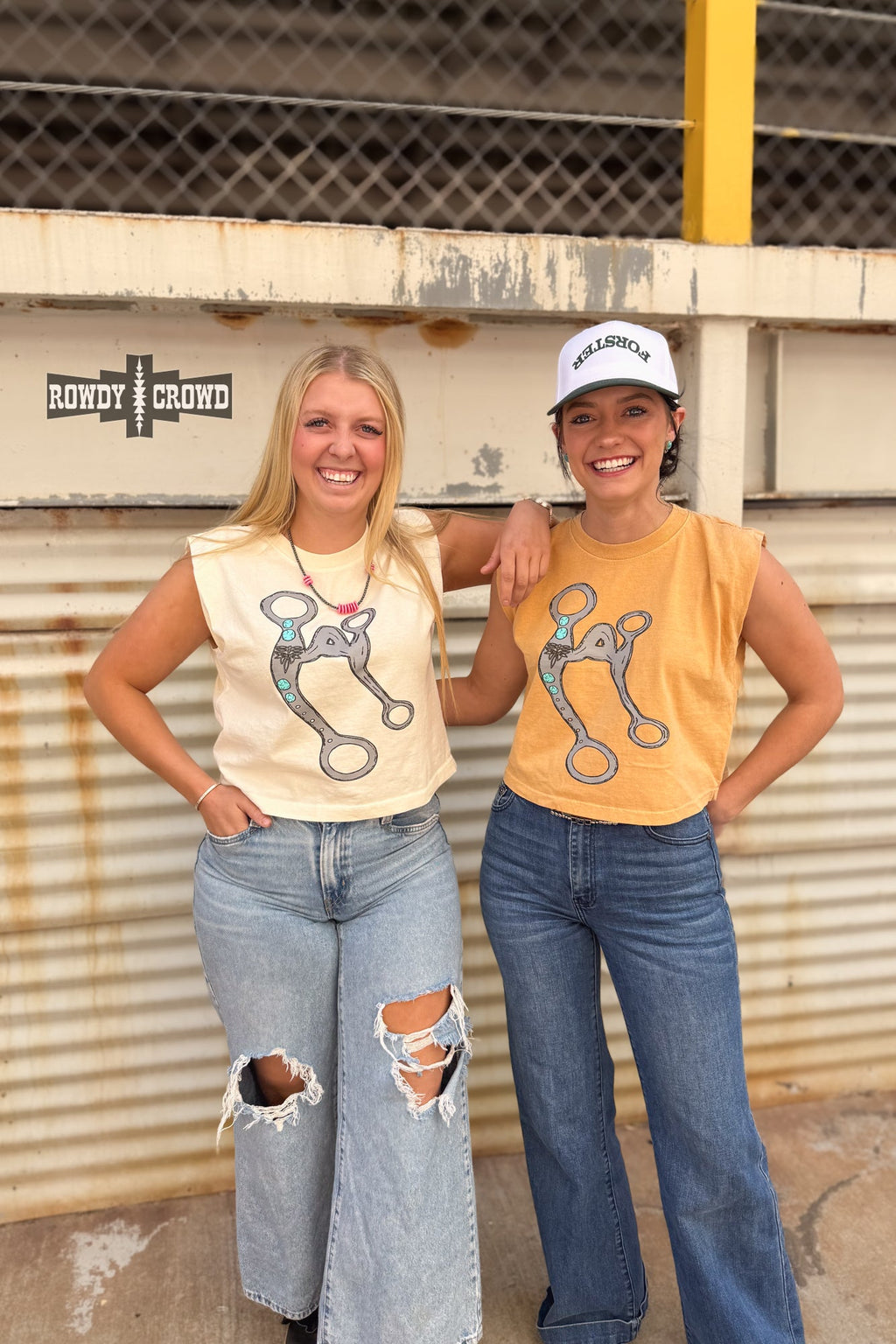 DS A Bit Ranchy Tank- CREAM by Rowdy Crowd Clothing - product image 9