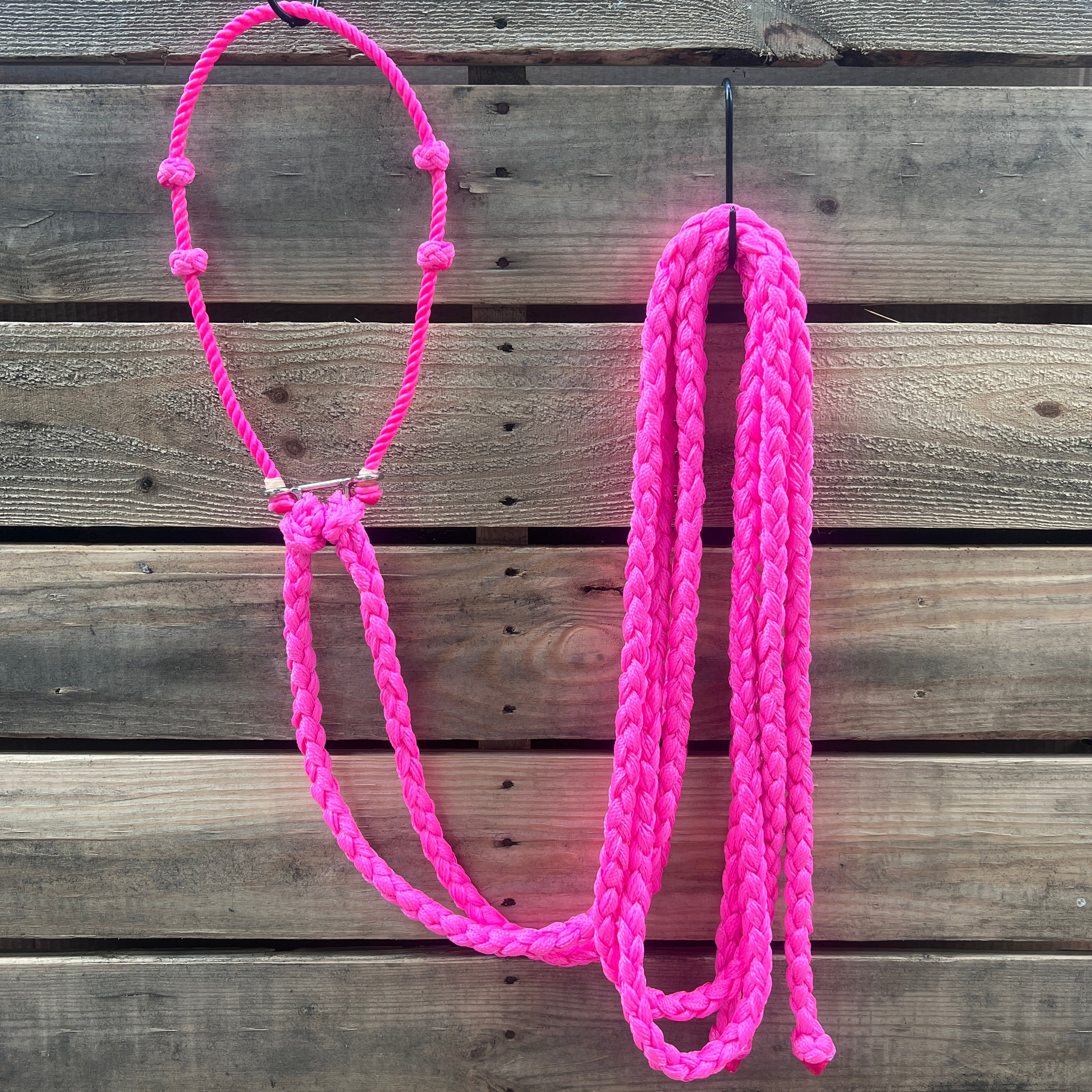 Lariat Hackamore and Double Reins - Assorted Colors — view 4