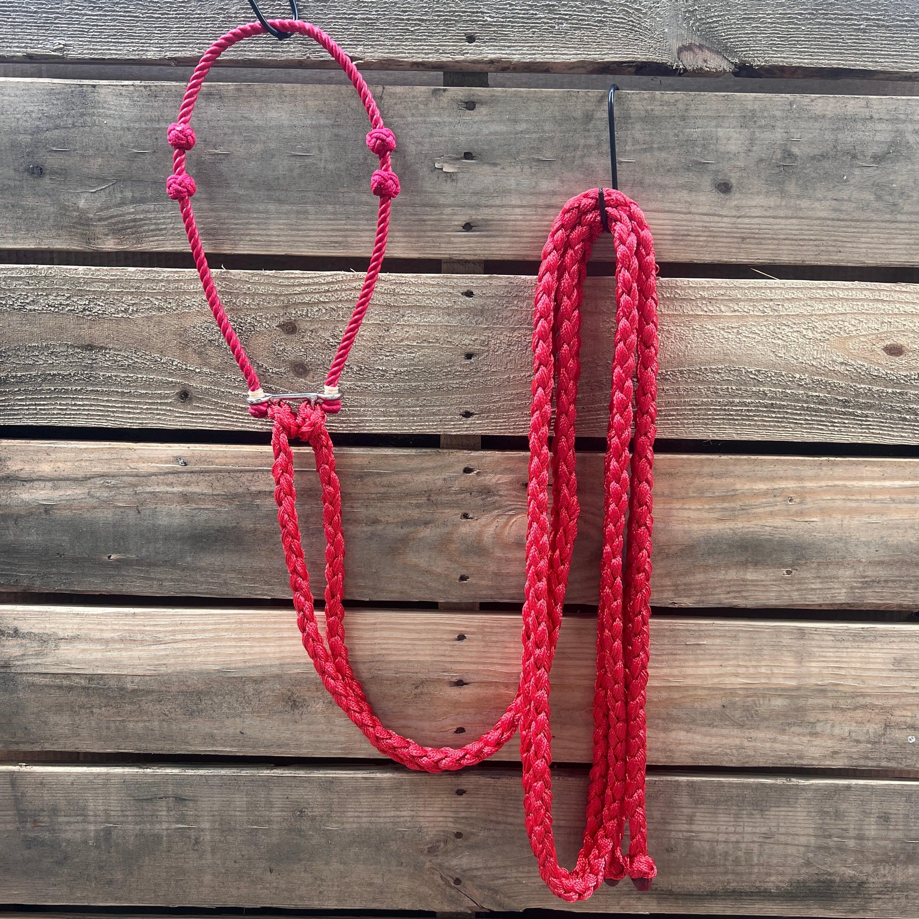 Lariat Hackamore and Double Reins - Assorted Colors — view 7