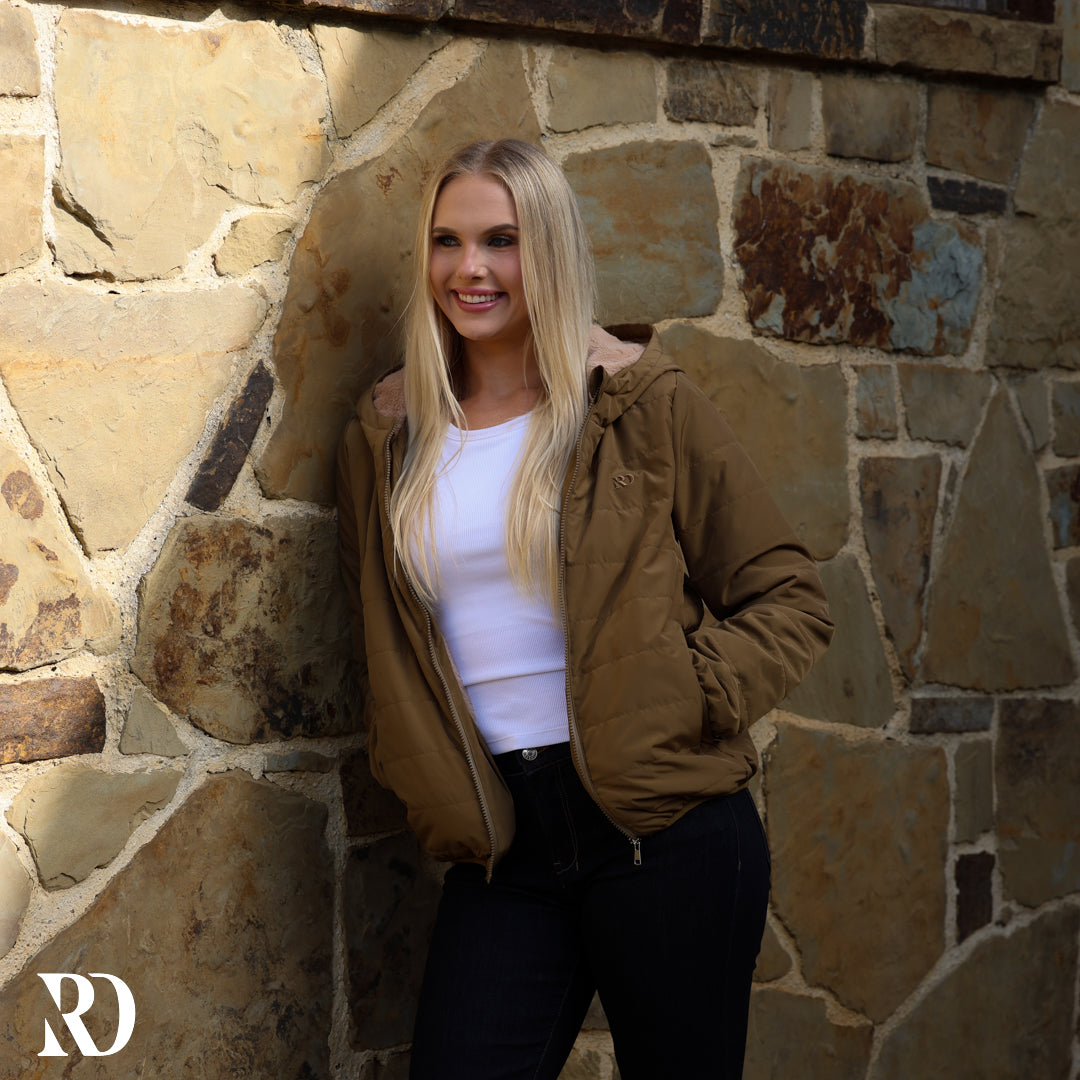 Rd Cloudline Fleece Jacket - Tan — view 3