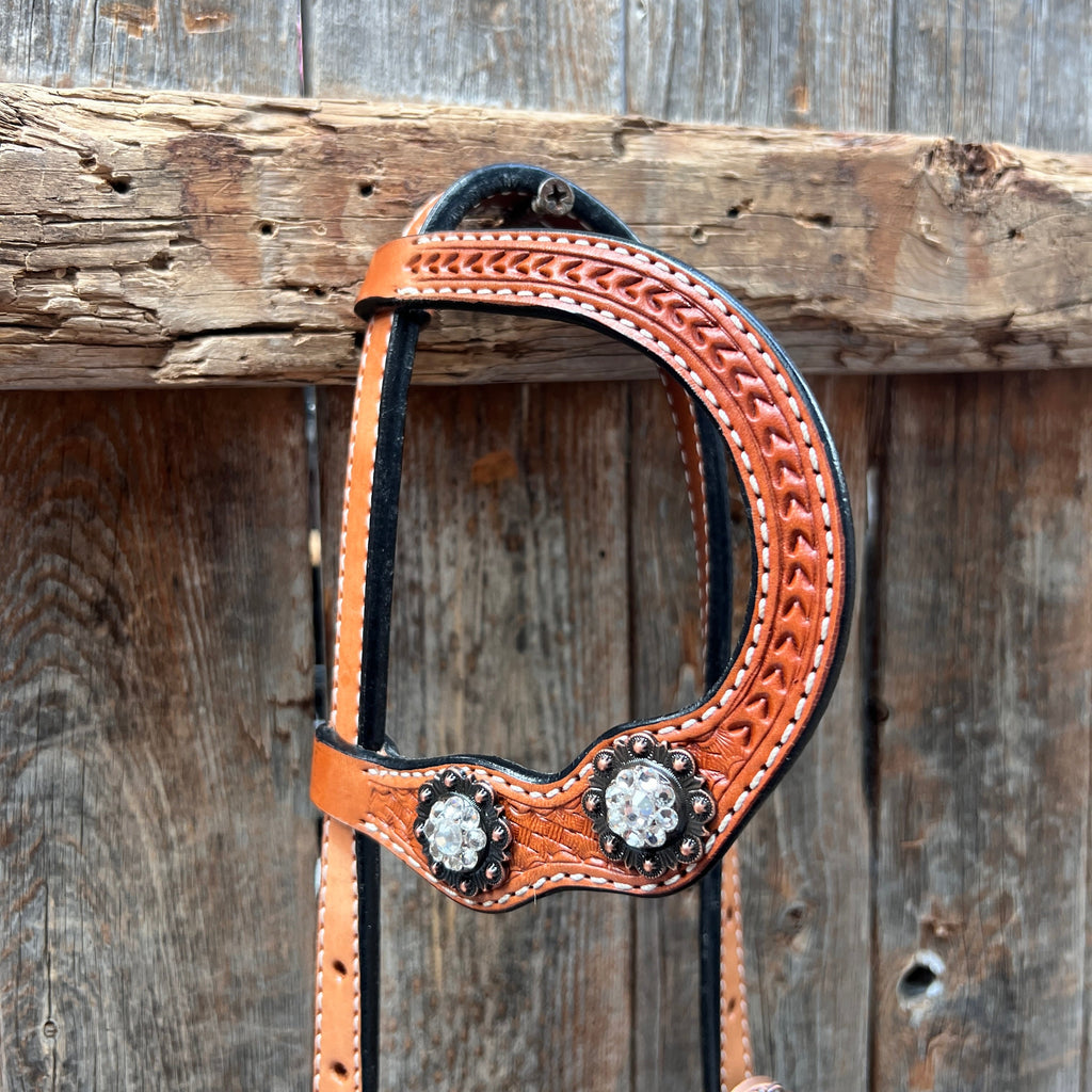 One Ear Headstall / Bridle #OE201 — view 2