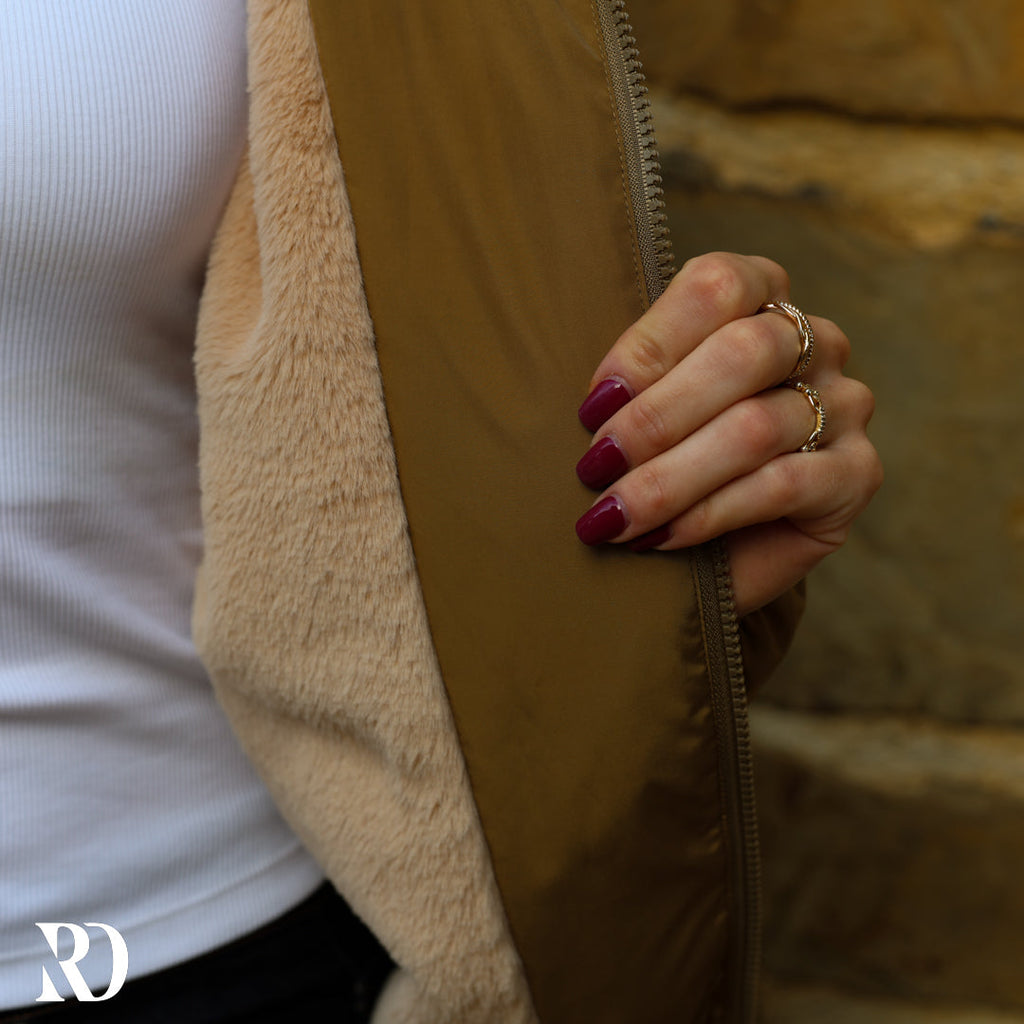 Rd Cloudline Fleece Jacket - Tan — view 5