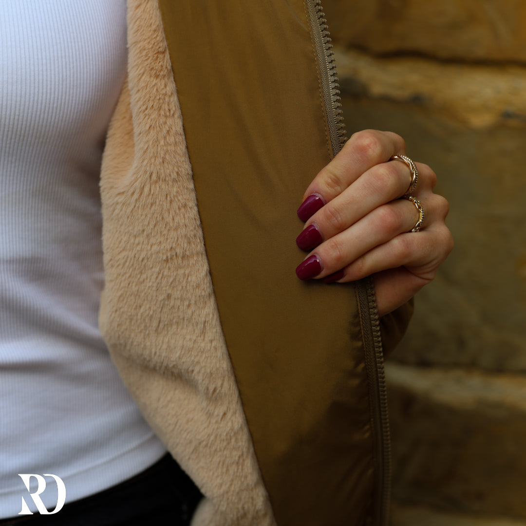 Rd Cloudline Fleece Jacket - Tan — view 5