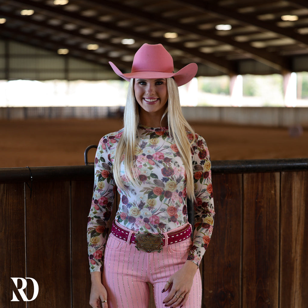 Wildflower Mesh Layering Top — view 2
