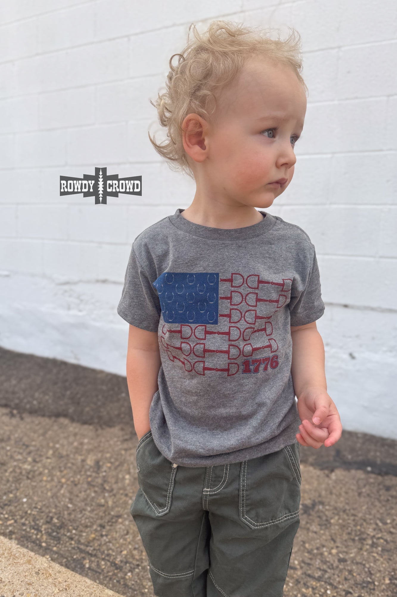 DS KIDS Bit of Freedom Tee by Rowdy Crowd Clothing