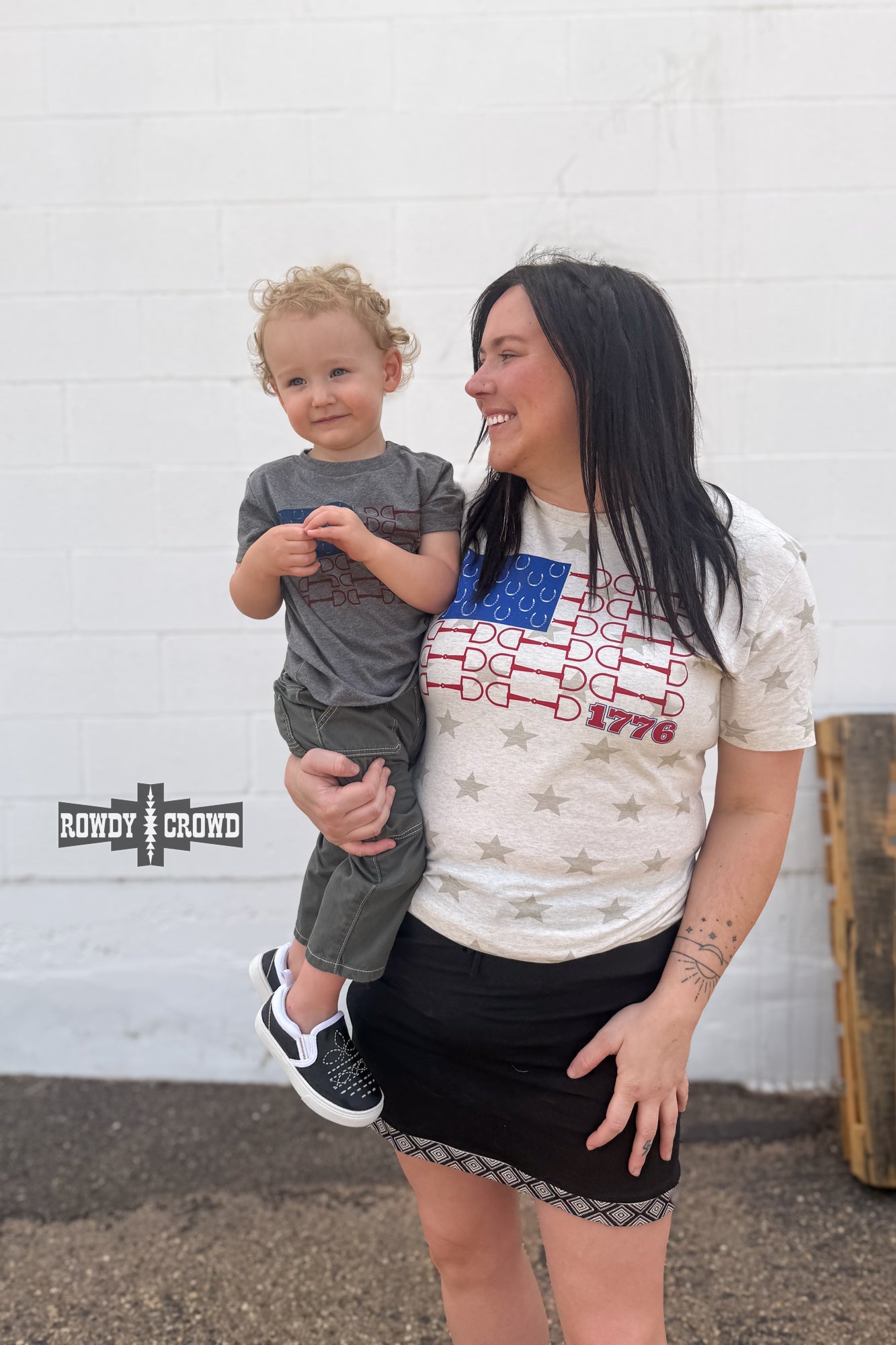 DS KIDS Bit of Freedom Tee by Rowdy Crowd Clothing - product image 5