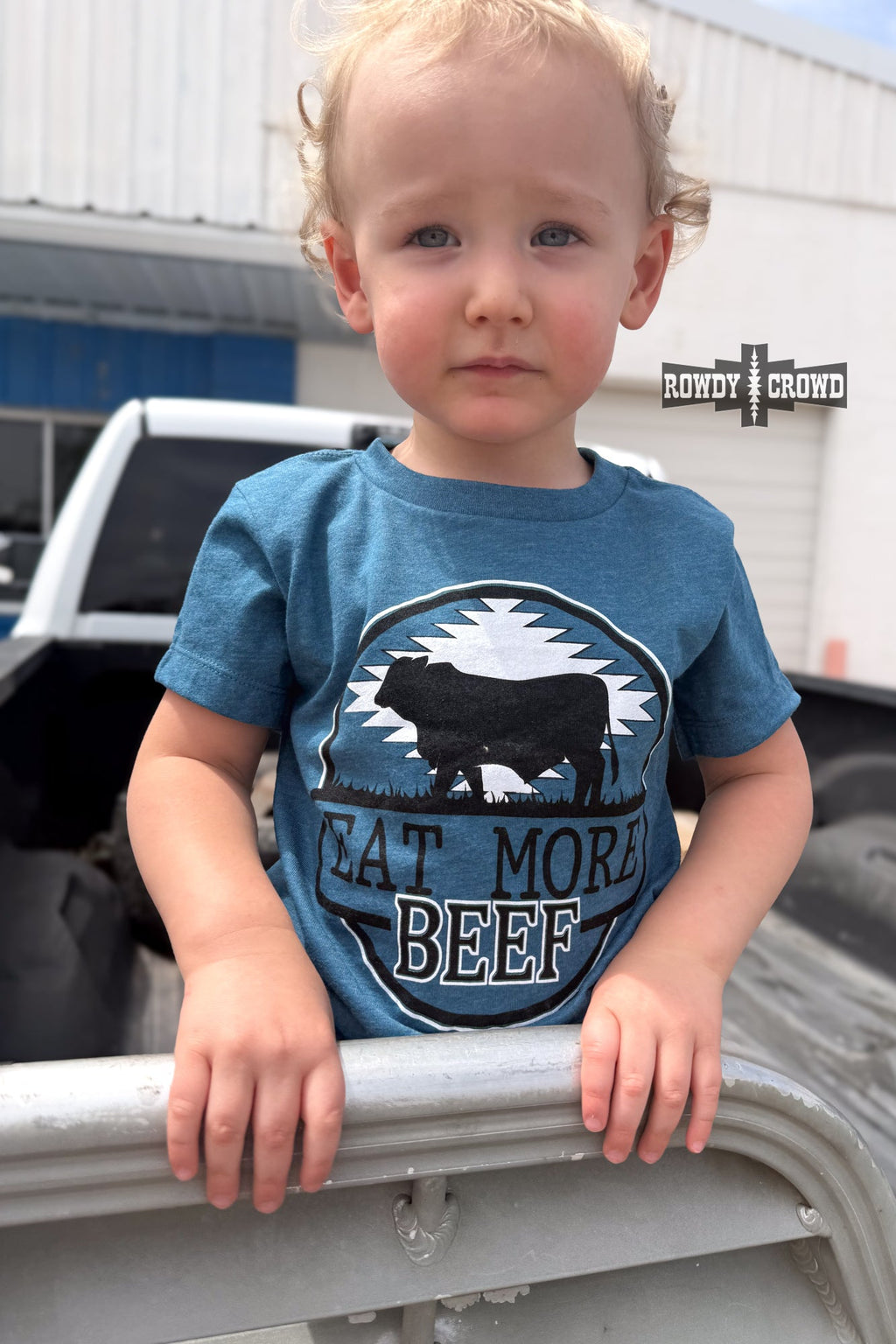 DS KIDS Eat More Beef Tee by Rowdy Crowd Clothing
