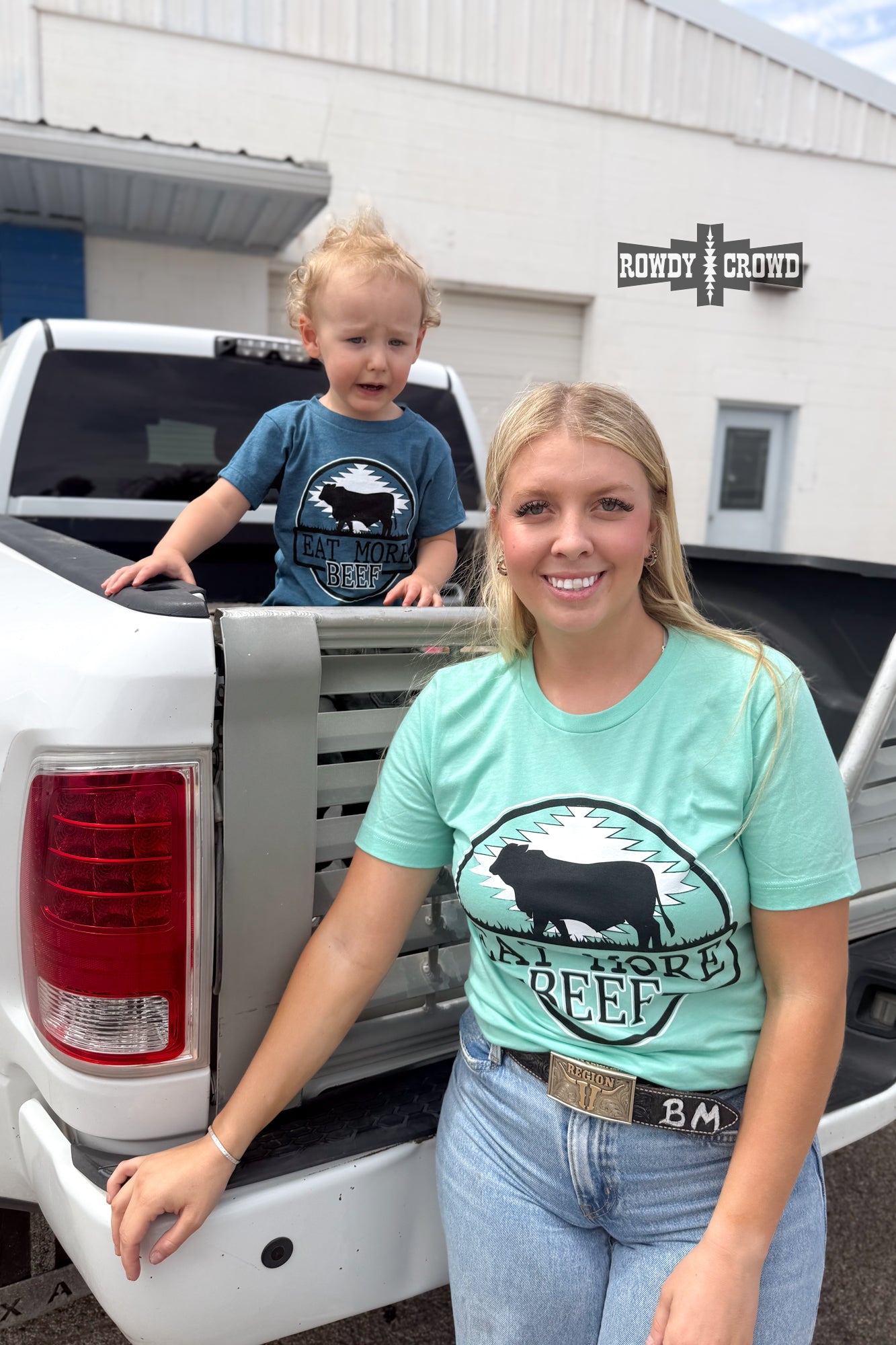 DS KIDS Eat More Beef Tee by Rowdy Crowd Clothing - product image 2