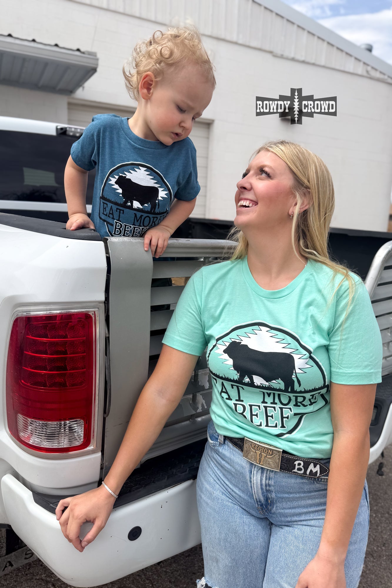 DS KIDS Eat More Beef Tee by Rowdy Crowd Clothing - product image 4