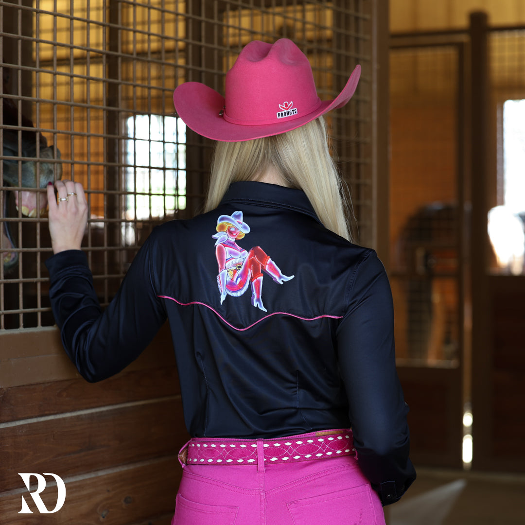Vegas Vicky Performance Rodeo Shirt — view 2