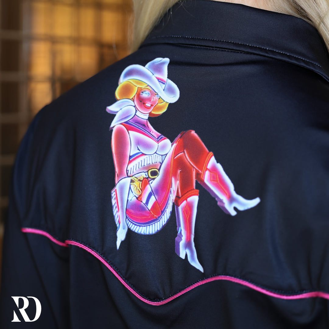 Vegas Vicky Performance Rodeo Shirt — view 3