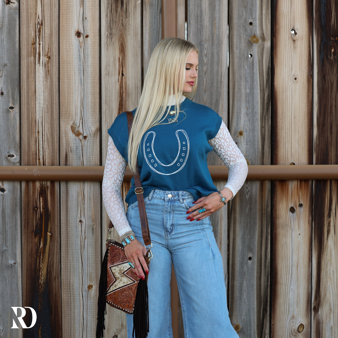 The Lucky Horseshoe | Sweater Vest — view 2