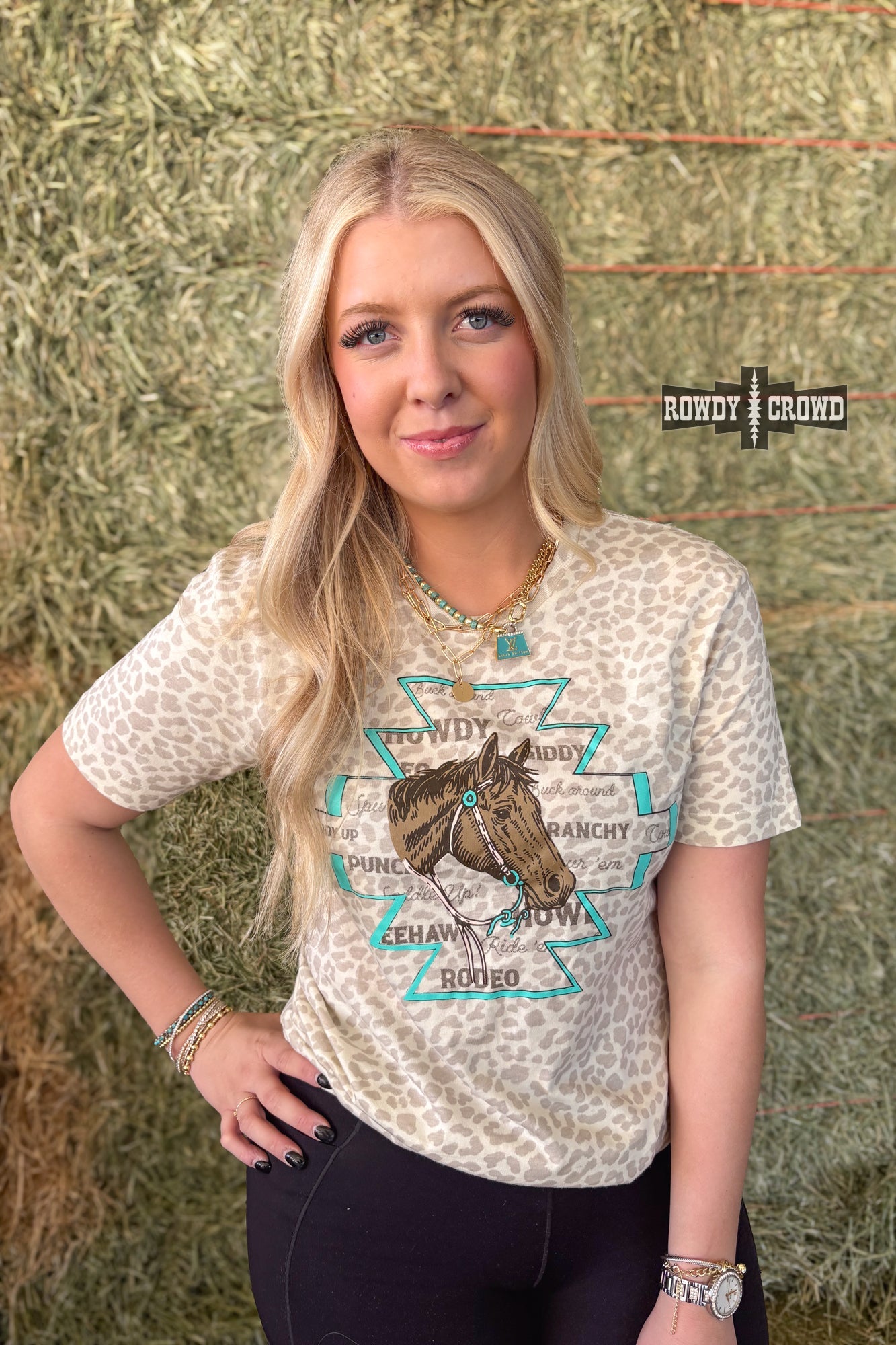 DS Horsin' Around Tee by Rowdy Crowd Clothing