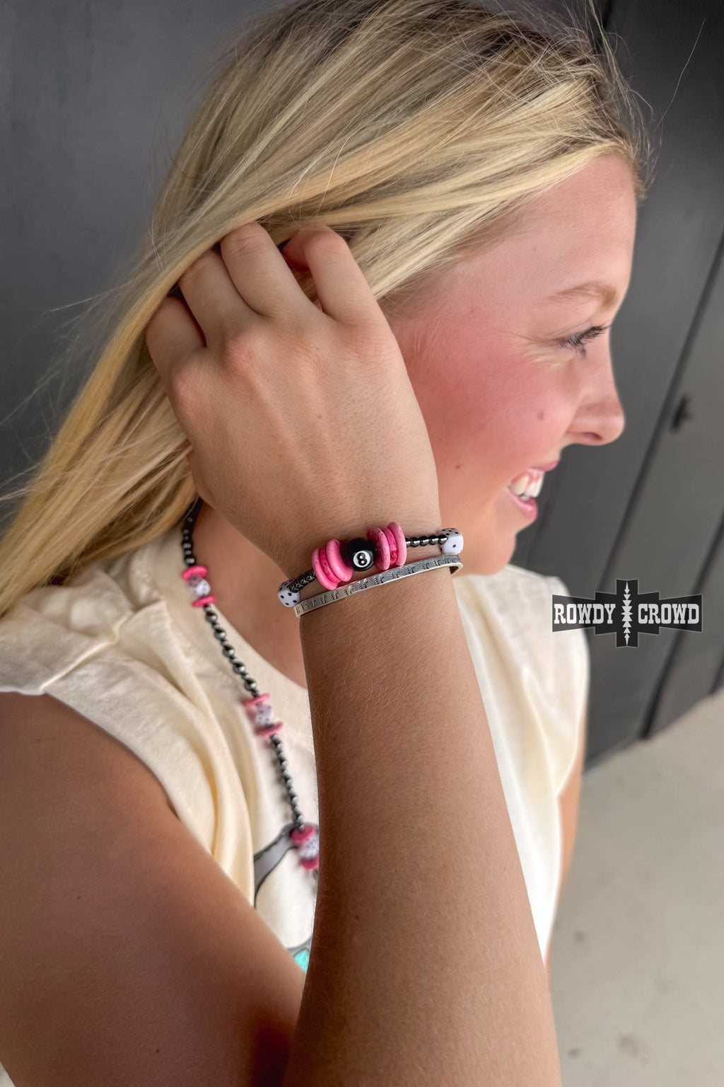 DS Make Your Luck BRACELET by Rowdy Crowd Clothing - product image 2