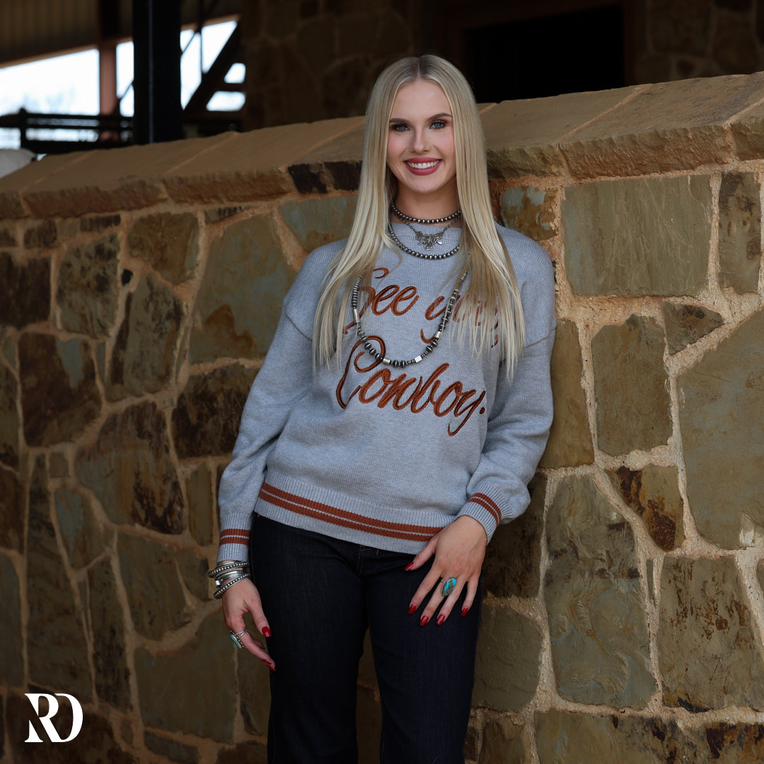 See You Cowboy I Sweater — view 2