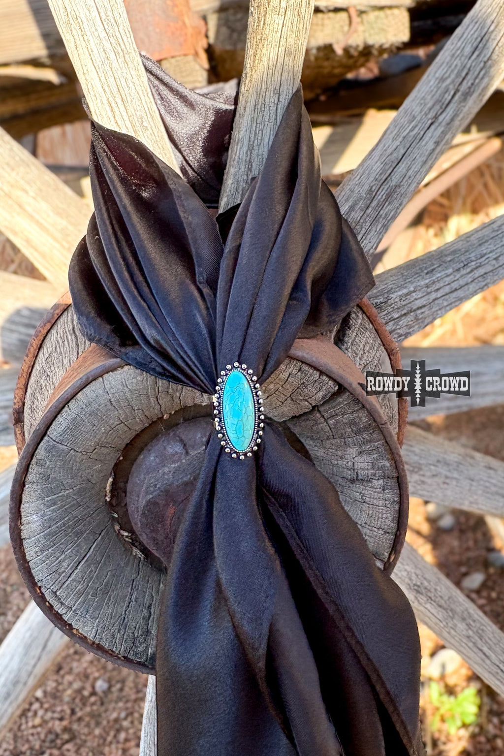 DS Cowtown Scarf Slide/ Ring by Rowdy Crowd Clothing - product image 2