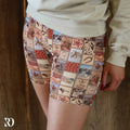 Western Patchwork Biker | Shorts