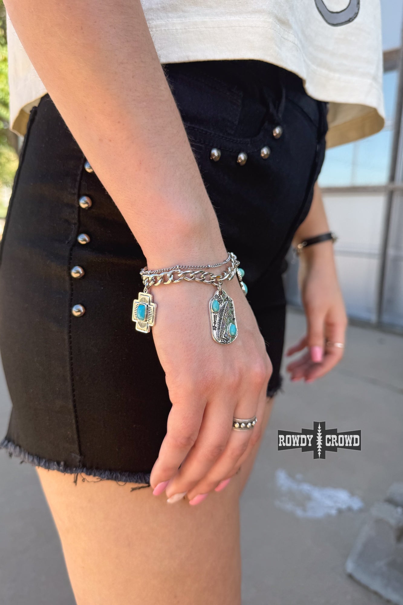 DS Western Charms Bracelet by Rowdy Crowd Clothing
