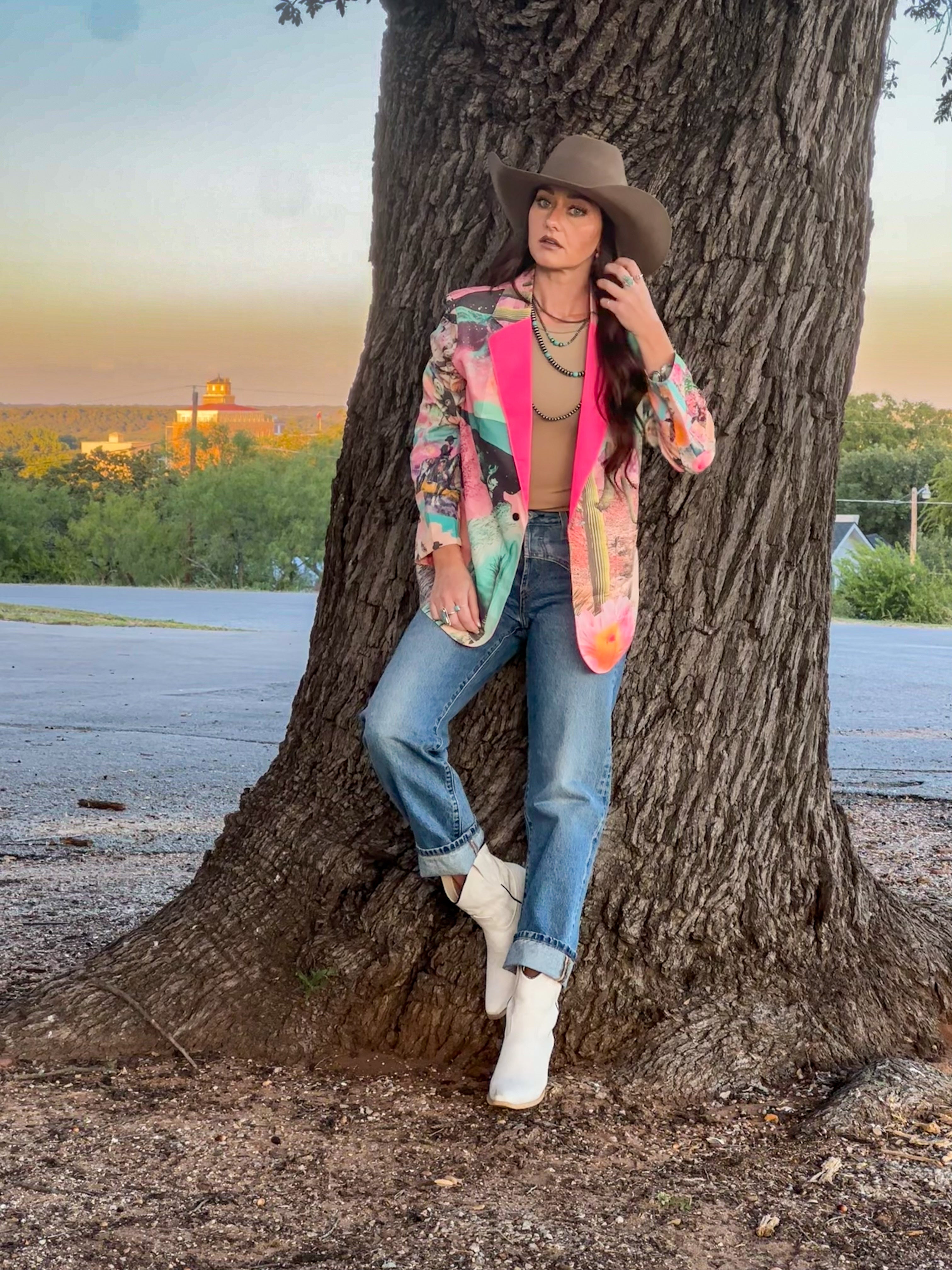 Baha Ranch Retro Pop Western Pop Cowgirl Blazer by Baha Ranch Western Wear - product image 7