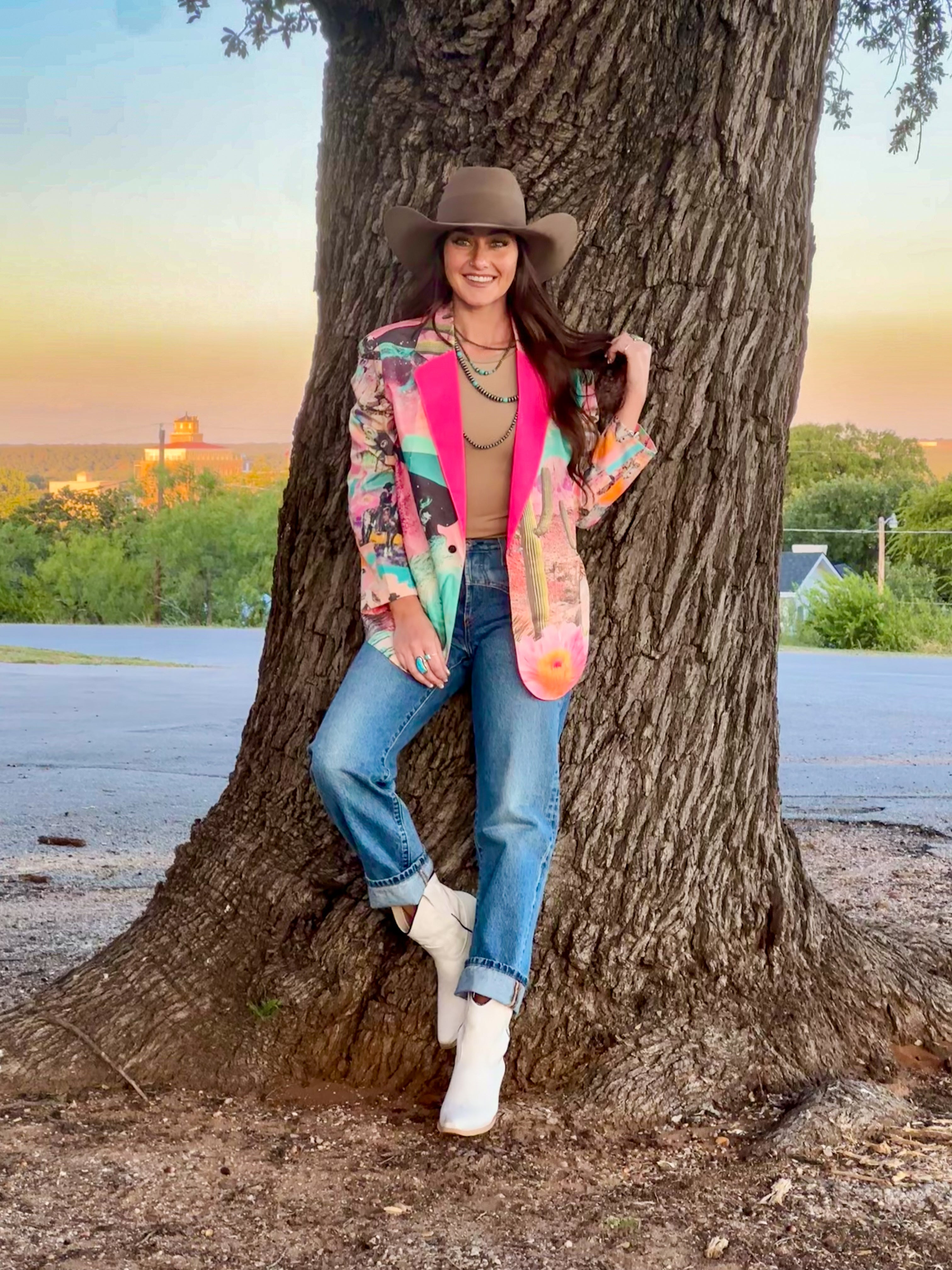 Baha Ranch Retro Pop Western Pop Cowgirl Blazer by Baha Ranch Western Wear - product image 3