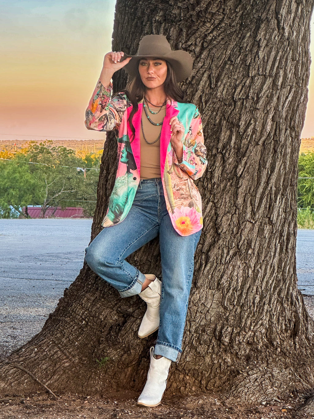 Baha Ranch Retro Pop Western Pop Cowgirl Blazer by Baha Ranch Western Wear - product image 5