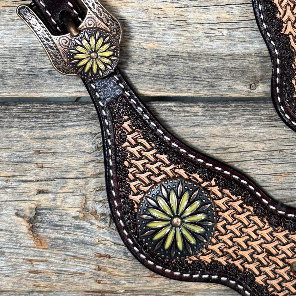 Two Tone Foxtail - Copper Flowers #SS118 — view 2