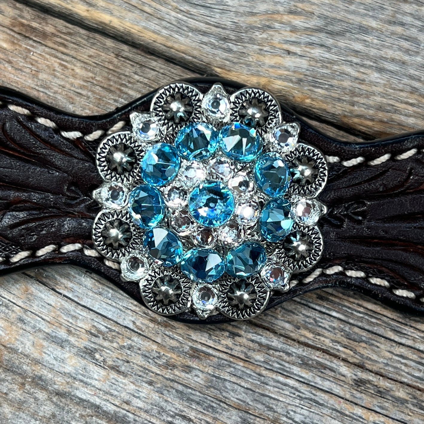Dark Floral Wither Strap #WS108 — view 2