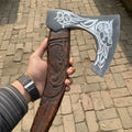 Skeggox Style Viking Bearded Axe Hand Forged | Outdoor Utility Tool