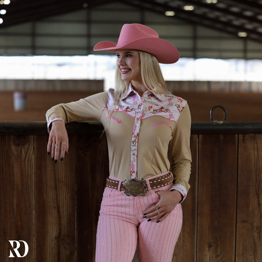 Fresh Colts Rodeo Performance Rodeo Shirt — view 2