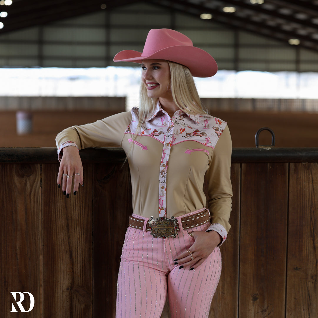 Fresh Colts Rodeo Performance Rodeo Shirt — view 2
