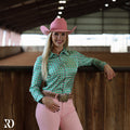 Lucky Clover Performance Rodeo Shirt