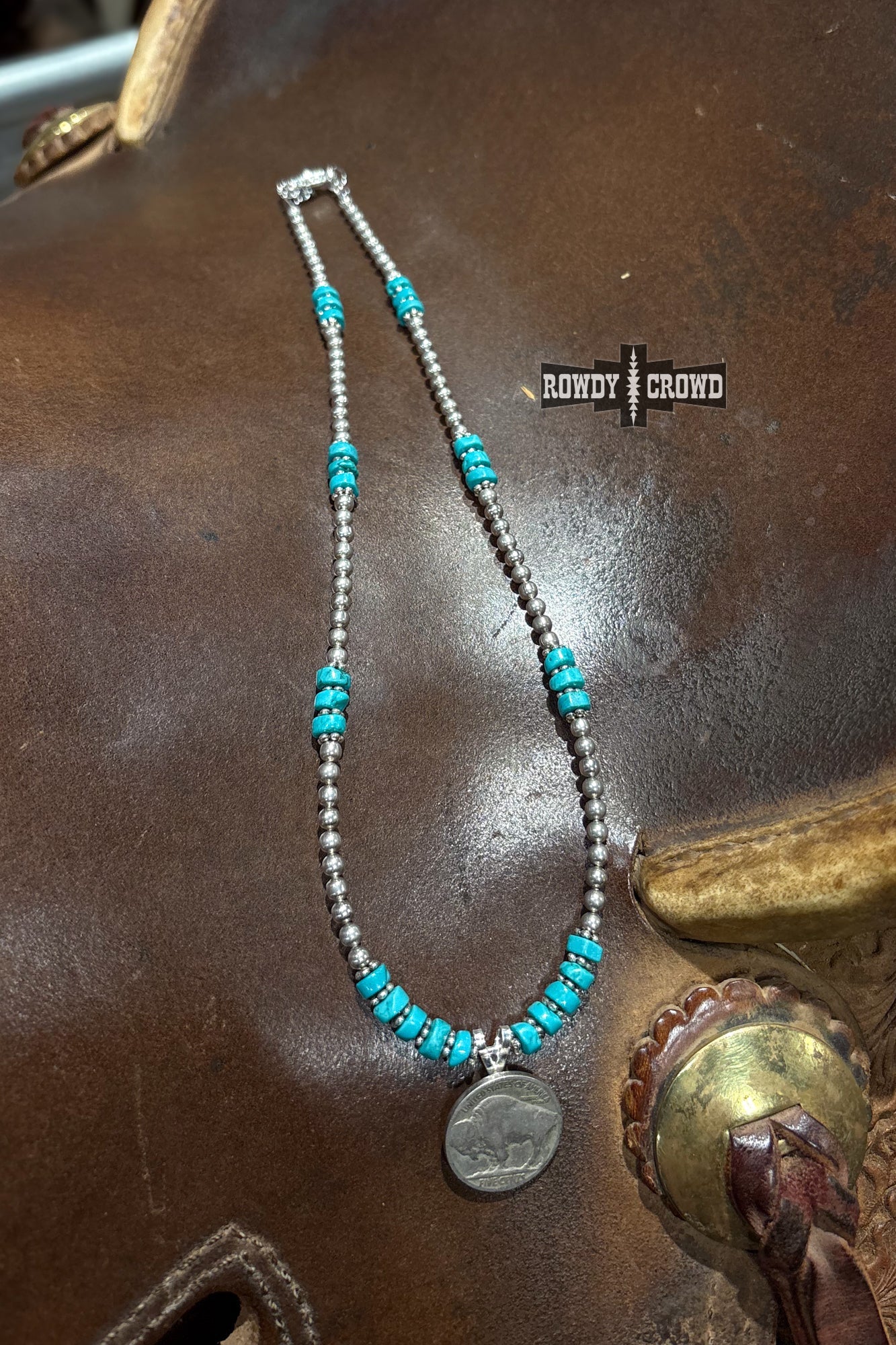 DS Buffalo Trail Necklace by Rowdy Crowd Clothing - product image 3