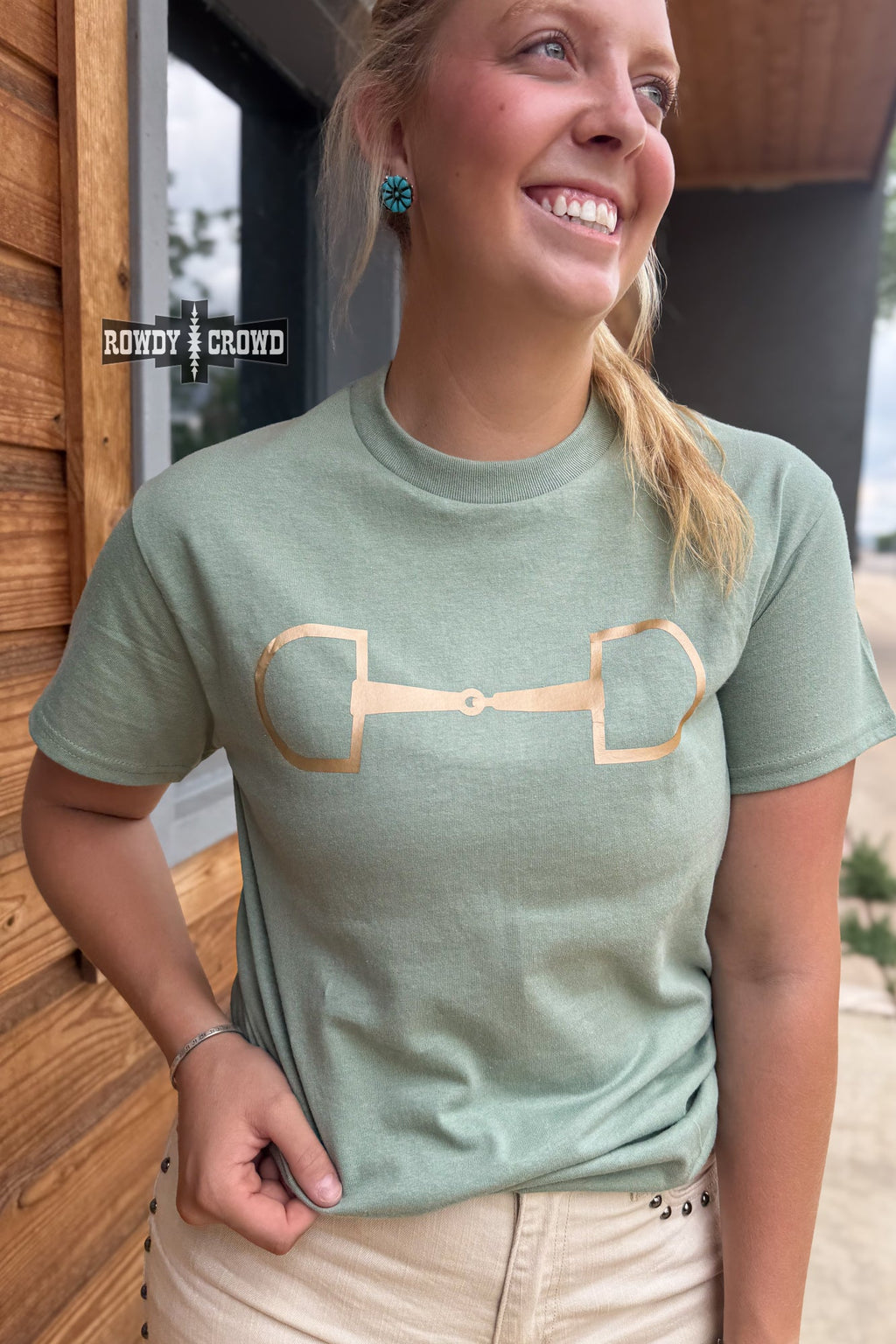DS Metallic Bit Tee by Rowdy Crowd Clothing